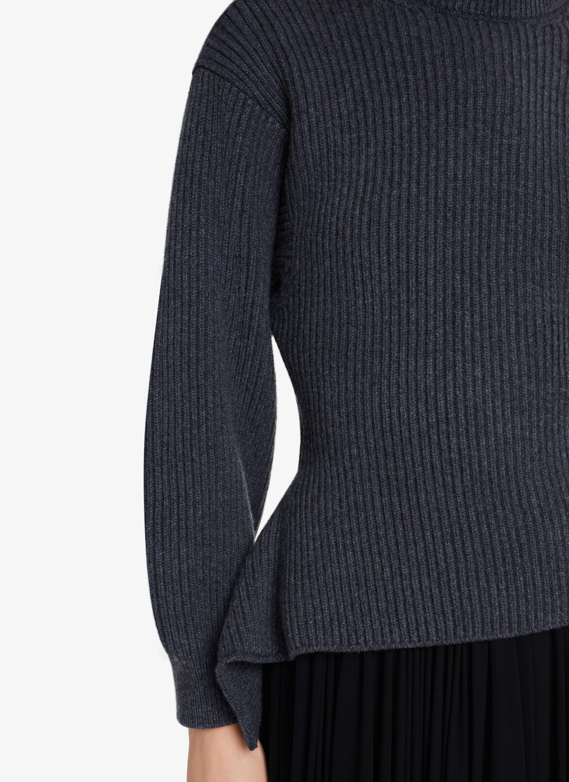 Cardigan ALAÏA DARK GREY CARDIGAN